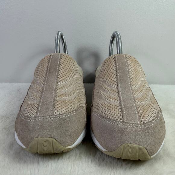 Easy Spirit ES Travel Time Women's Slip-On – Size 7W, Lt Natural Suede & Mesh - Picture 3 of 10